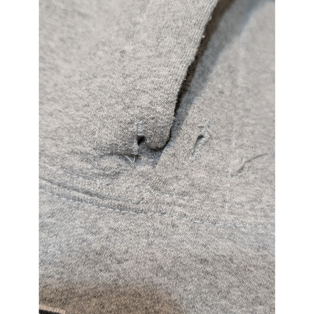Aaliyah Princess of R&B Hoodie Sweatshirt Gray Graphic Hip Hop Large - Picture 2 of 7